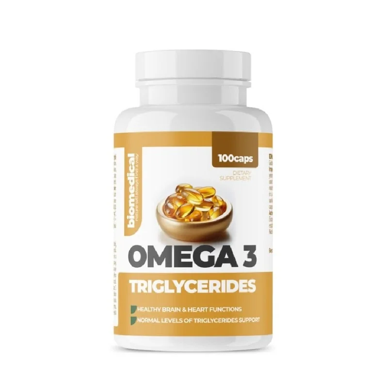 Biomedical Omega 3 TG kapsuly 200 caps