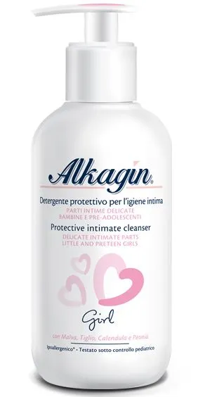 Alkagin Ochranná emulze pro dívky pro intimní hygienu 250 ml