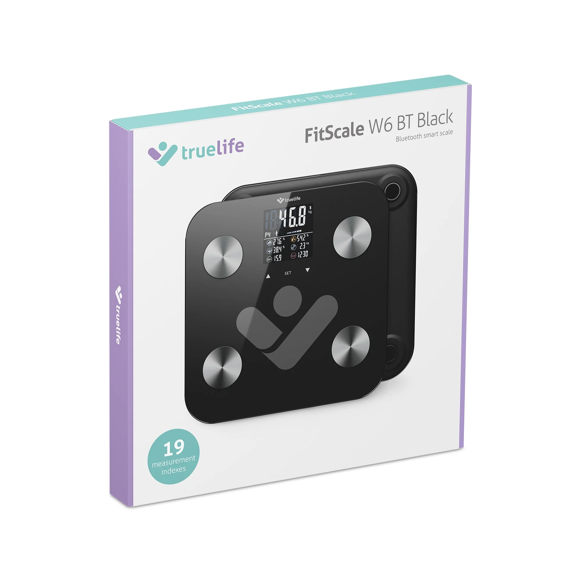 Truelife FitScale W6 BT osobní váha černá