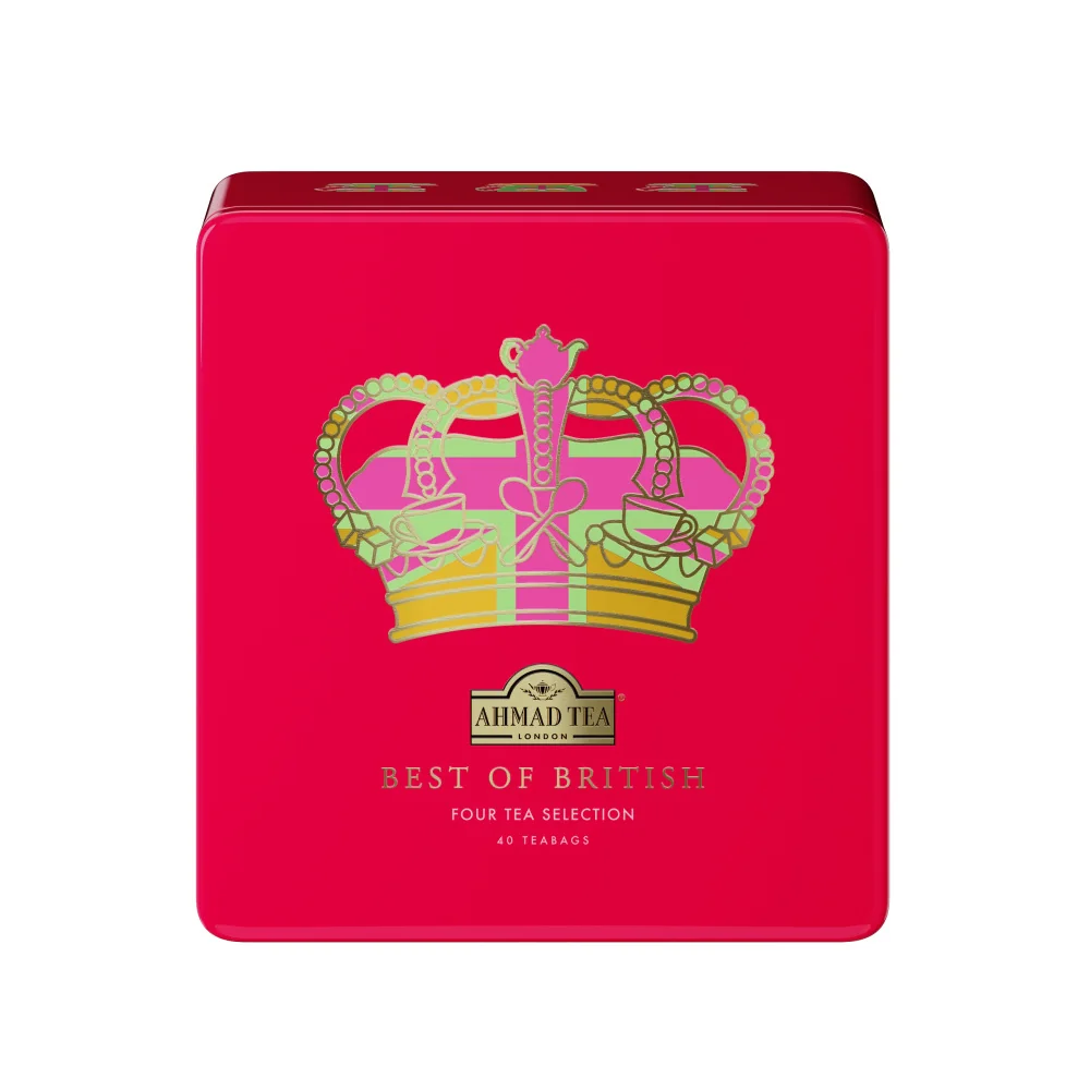 Ahmad Tea Best of British Crown porcovaný čaj 40x2 g