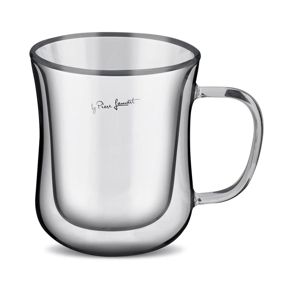 LAMART LT9032 Vaso sklenice café 220 ml 2 ks