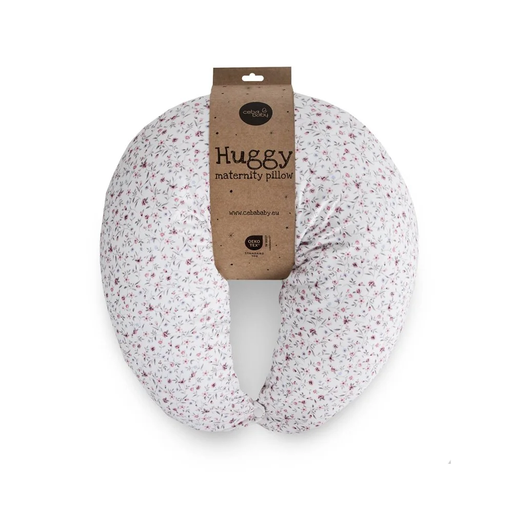 Ceba Polštář na kojení Huggy (150x60x37) Basic Forget-me-not