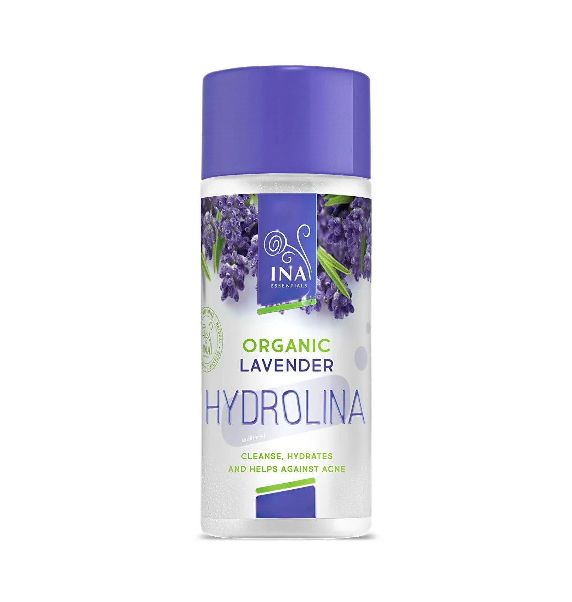 InaEssentials Hydrolina Organická levandulová voda BIO 150 ml