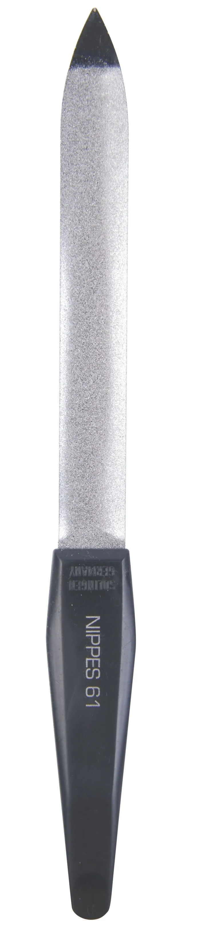 Nippes Solingen Pilník safírový špičatý chromovaný 16 cm