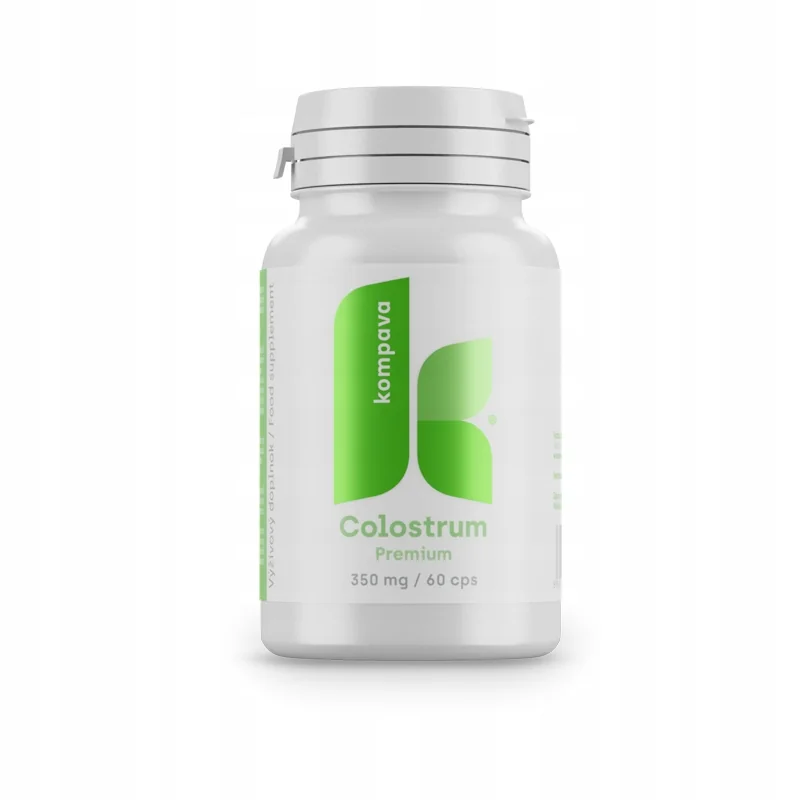 KOMPAVA Premium Colostrum 350mg/60kps