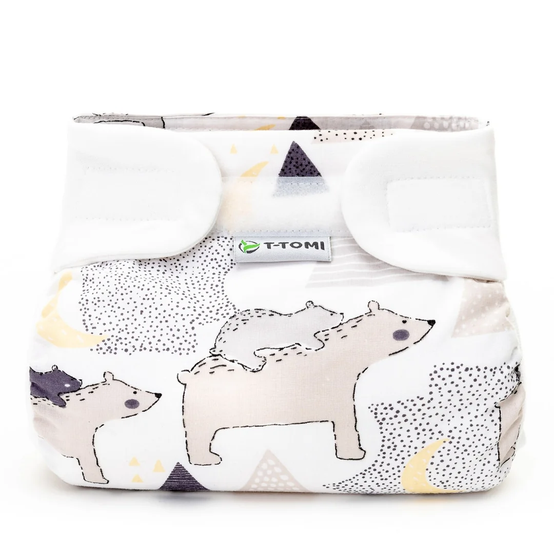 T-tomi Ortopedické abdukční kalhotky - suchý zip Bears (3-6kg)