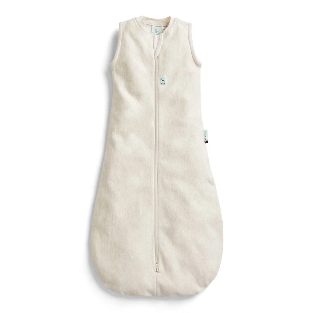 ergoPouch Pytel na spaní organická bavlna Jersey Oatmeal Marle 8-24 m, 8-14 kg, 0,2 tog