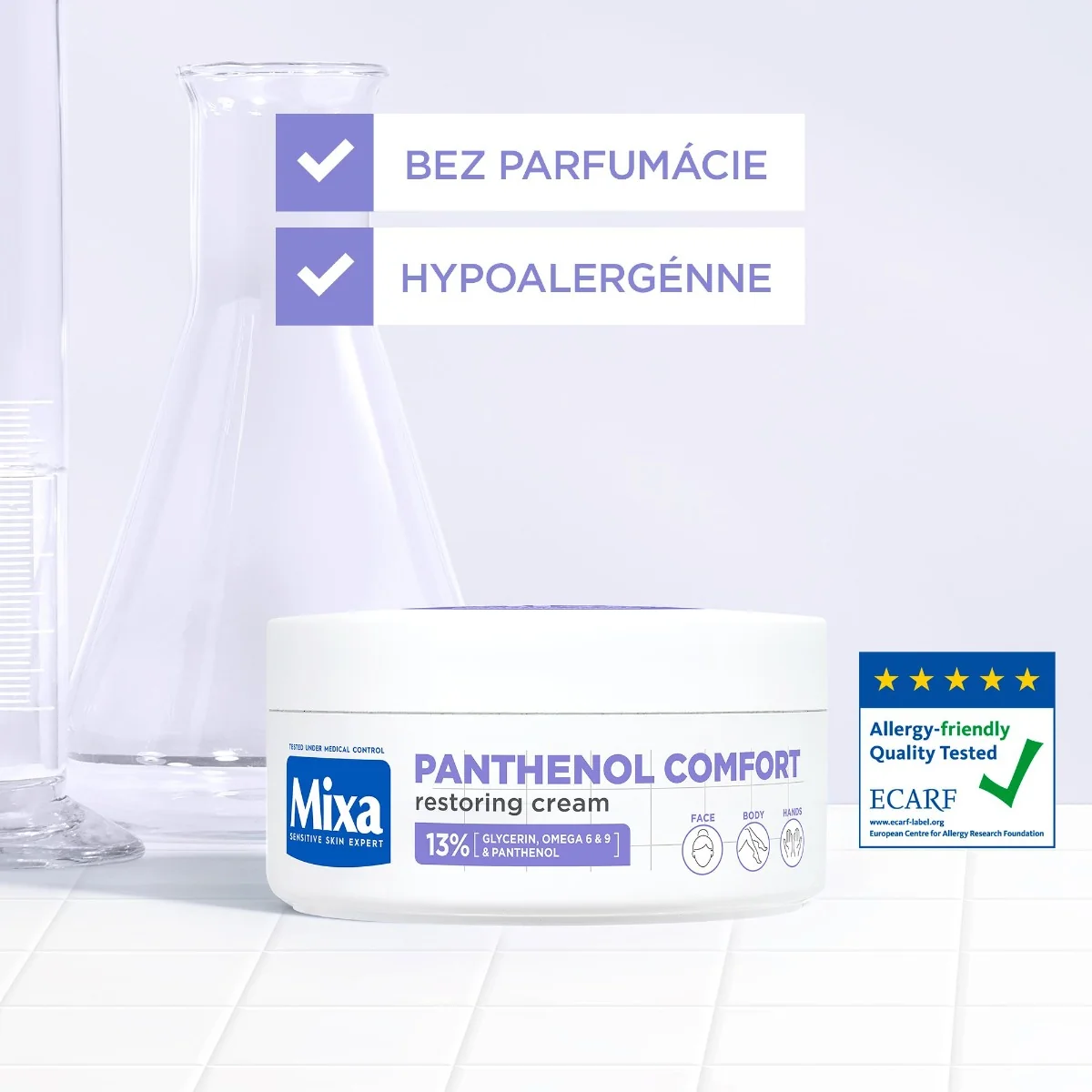 Mixa Panthenol Comfort Obnovující krém 150 ml