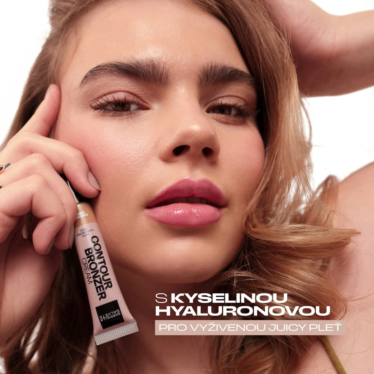 Gabriella Salvete Contour Cream Caramel 01 konturovací krém s bronzerem 10 ml