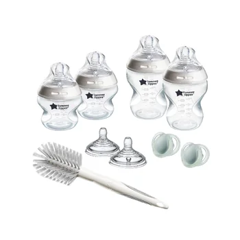 Tommee Tippee Natural Start Anti-Colic Samosterilizační lahvičky 0m+ novorozenecký starter kit bílý