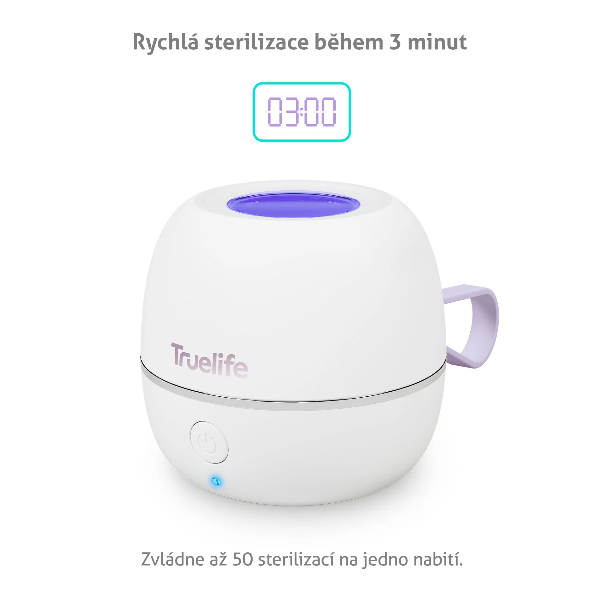 Truelife Pacifier UV Sterilizer S3 sterilizátor dudlíků