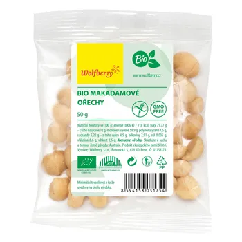 Wolfberry Makadamové ořechy BIO 50 g 