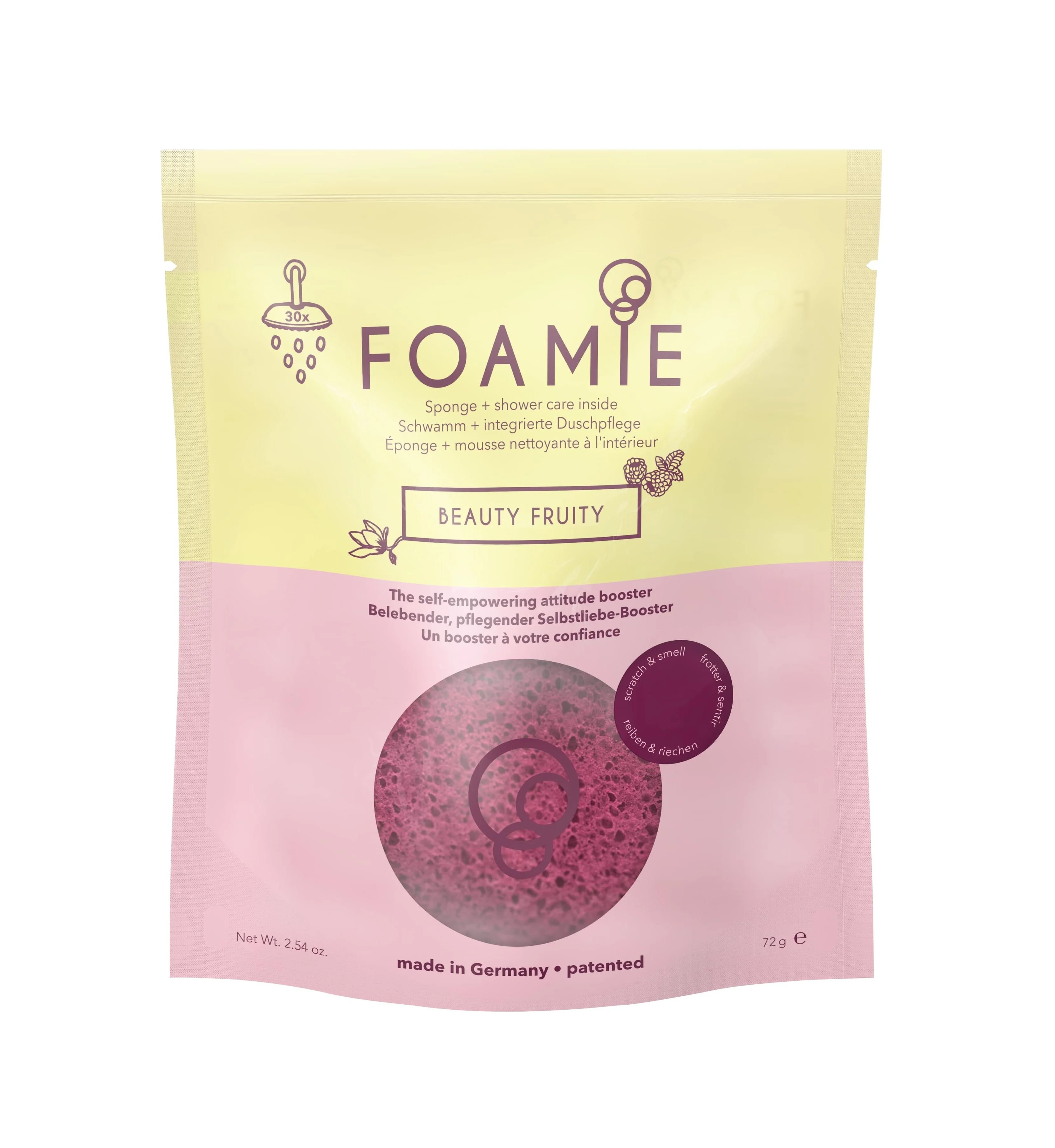 Foamie Beauty Fruity houba do sprchy 1 ks