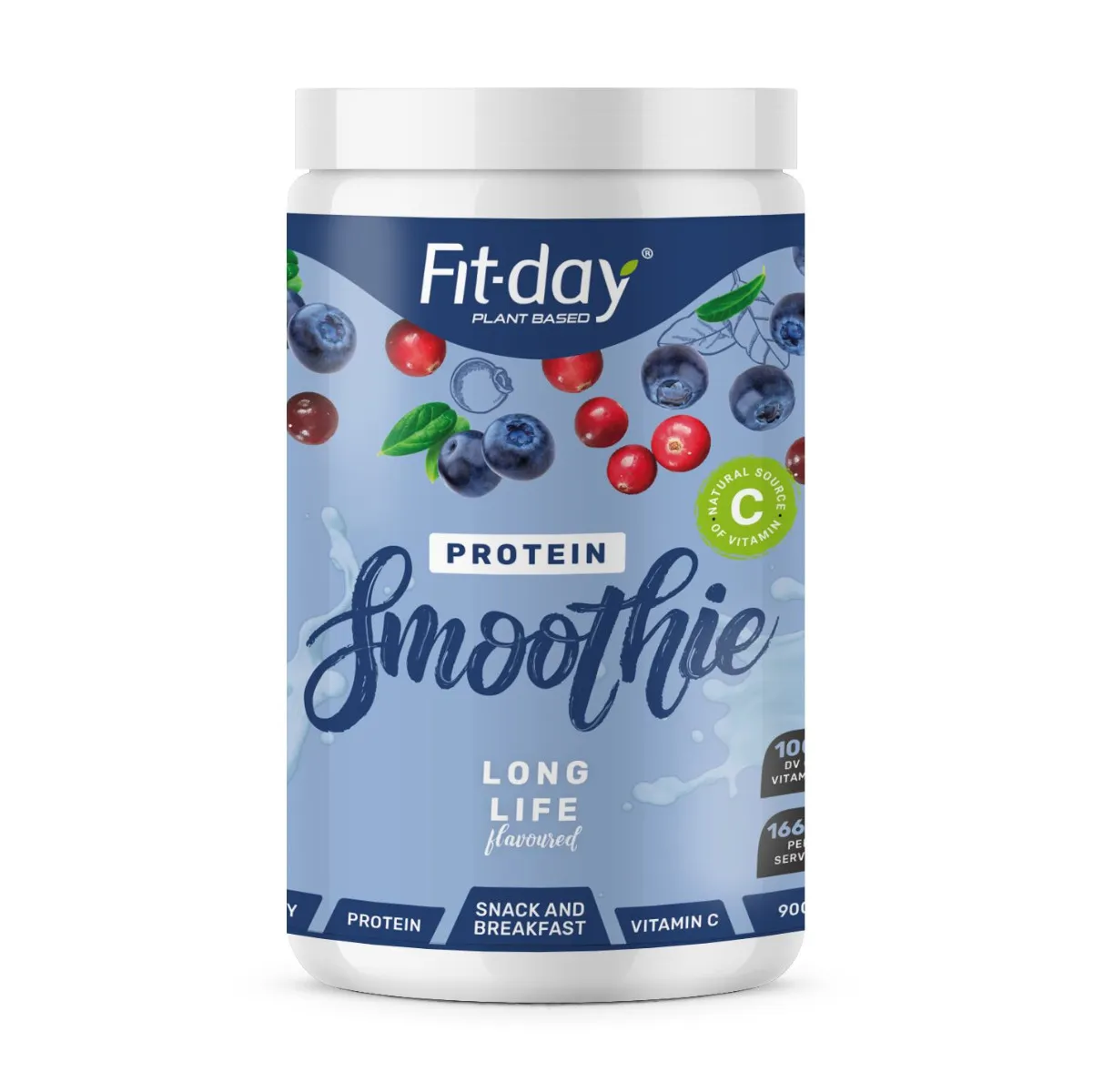 Fit-day Protein Smoothie Longlife 900 g