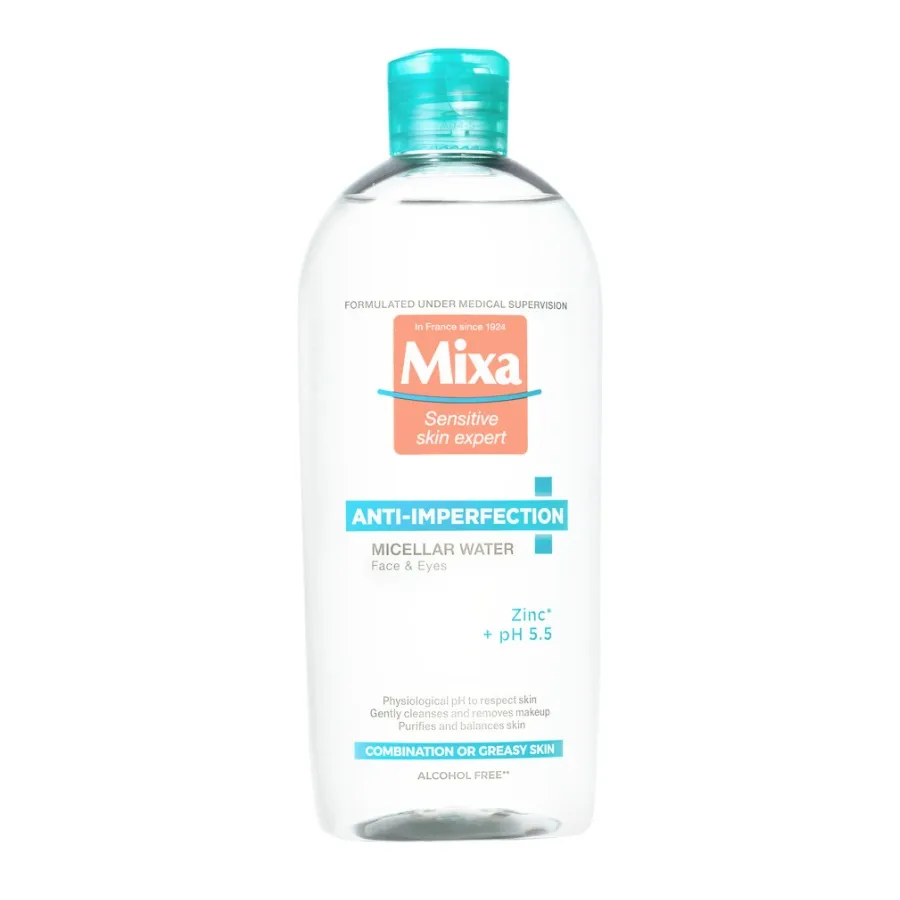 Mixa Zmatňující micelární voda s pH 5,5 400 ml