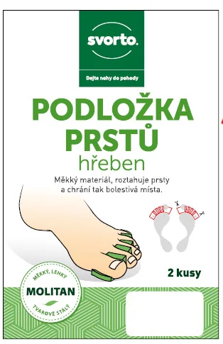 Svorto 039 Podložka prstů – hřeben vel. 43–46 (3) 2 ks