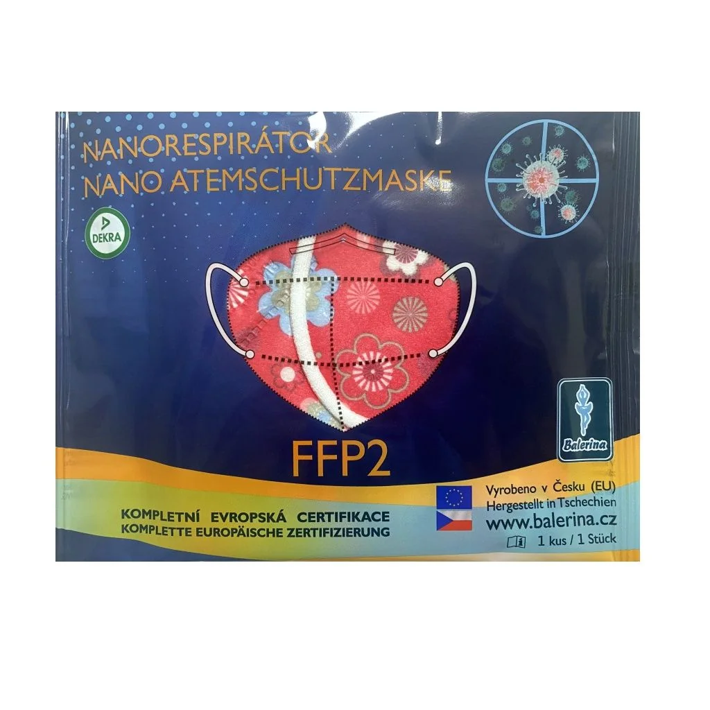 Balerina Nanorespirátor PFHM731 FFP2 NR vel. S vzor č. 49 1 ks