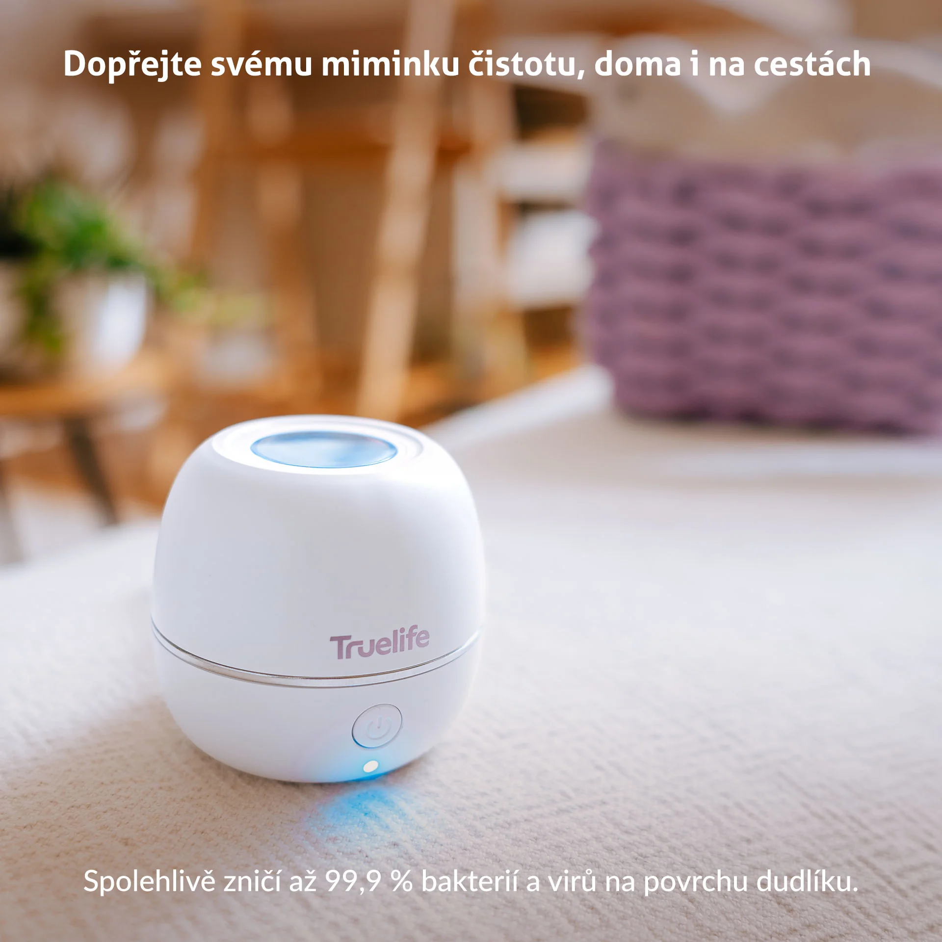 Truelife Pacifier UV Sterilizer S3 sterilizátor dudlíků
