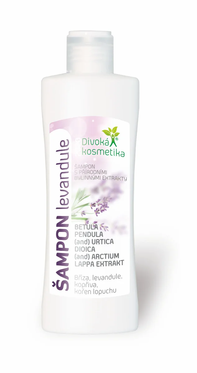 Divoká kosmetika Šampon levandule 200 ml