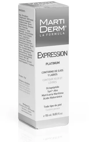 MARTIDERM Platinum Expression Anti-Age oční gel 15 ml