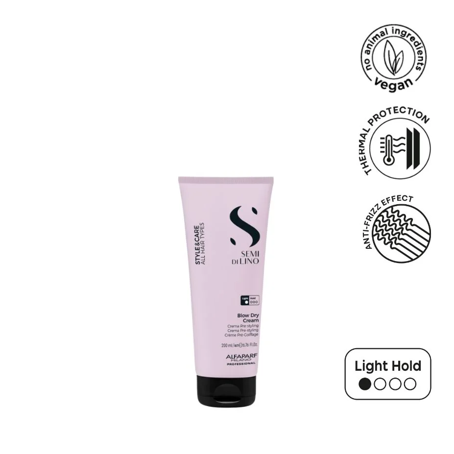 Alfaparf Milano Semi di Lino Style&Care Blow Dry Cream ochranný krém 200 ml