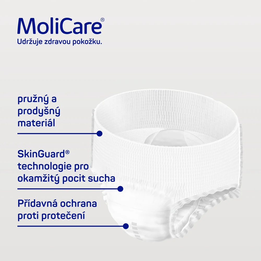 MoliCare Mobile 8 kapek vel. S inkontinenční kalhotky 14 ks