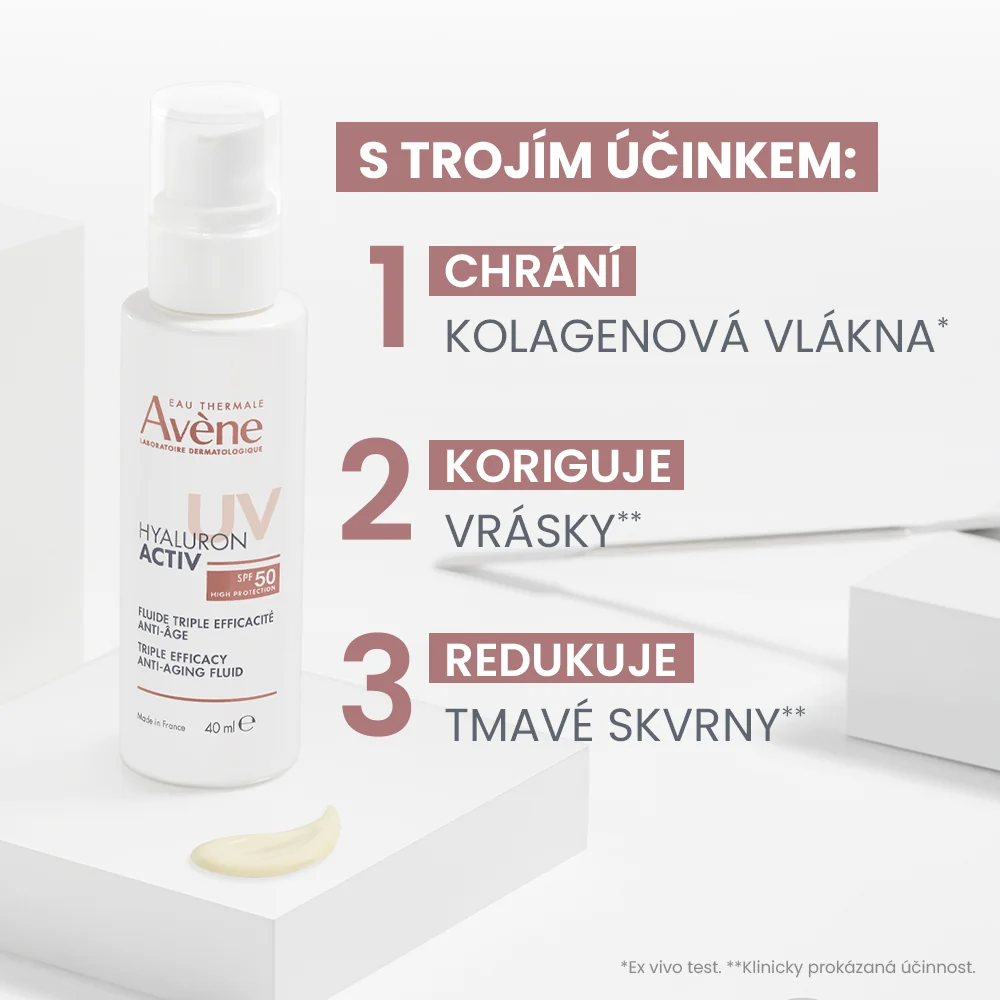 Avène Hyaluron Activ Anti-age SPF50 fluid 40 ml