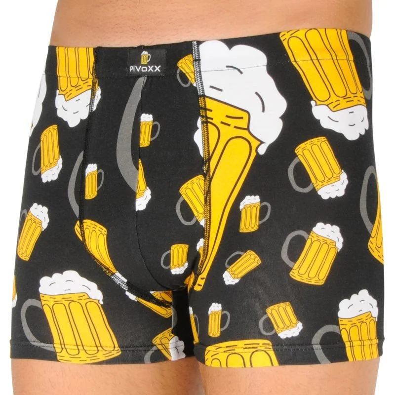 VoXX Pánské boxerky vícebarevné (Kevin-velké černé) M