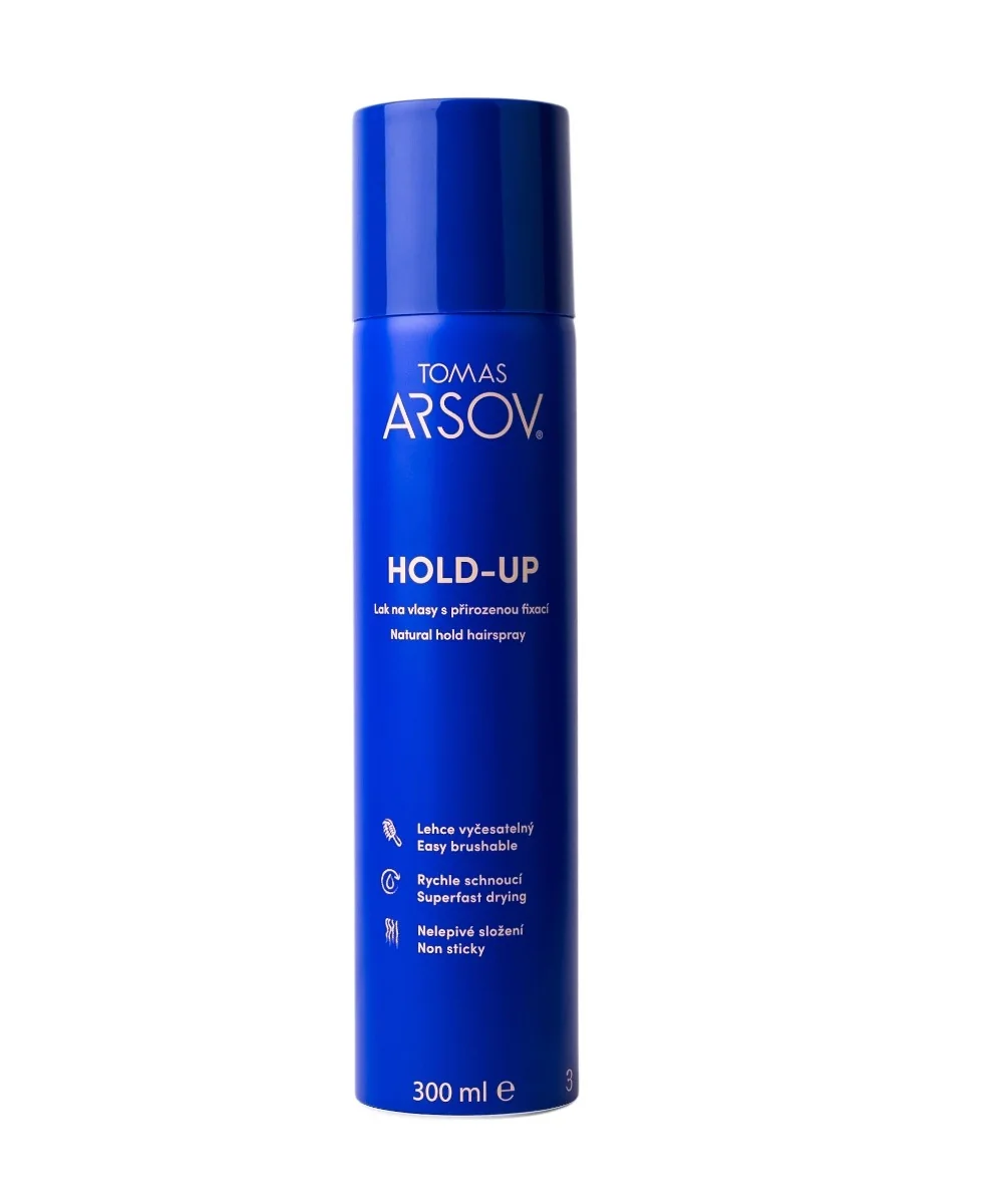 Tomas Arsov Hold-Up Lak na vlasy s přirozenou fixací 300 ml