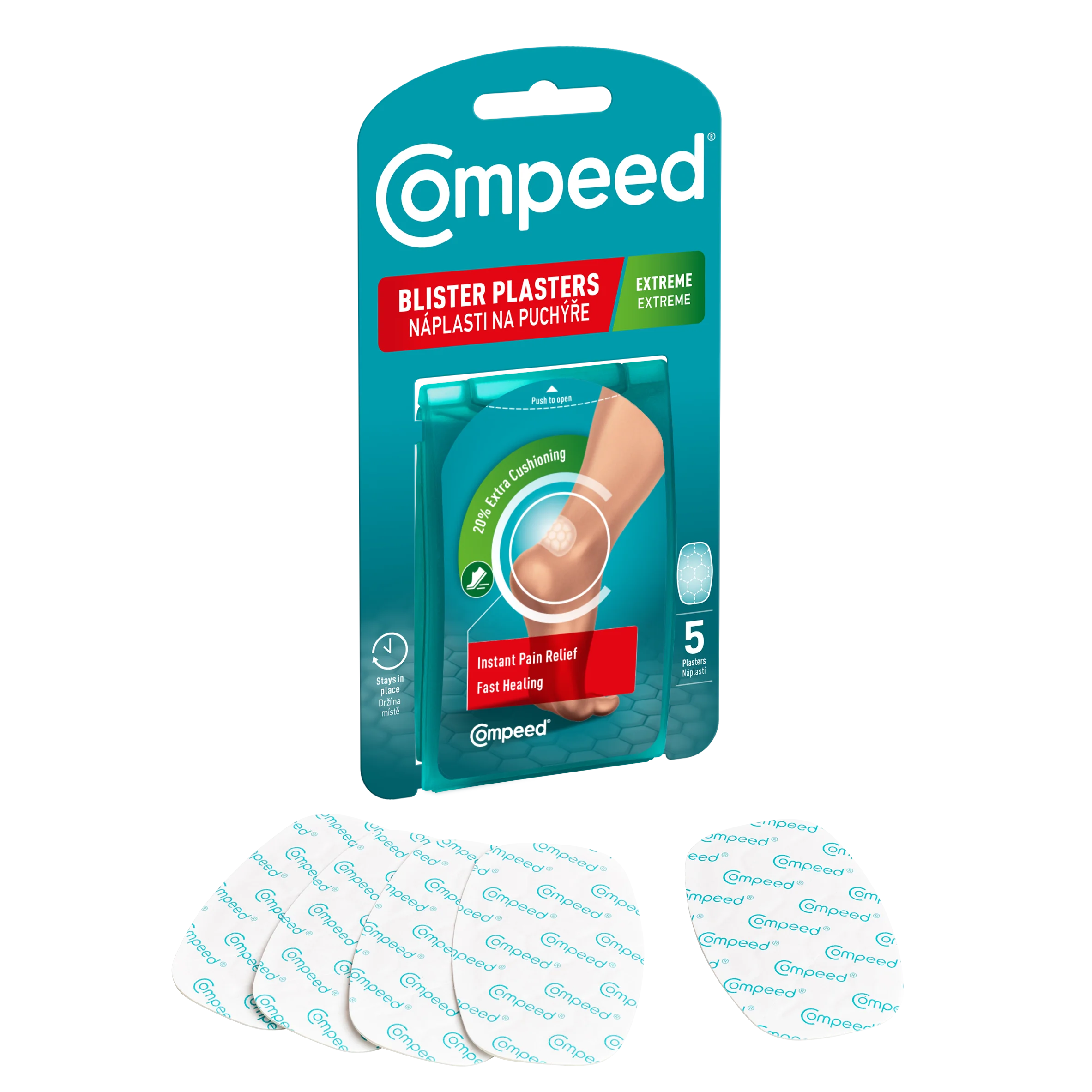Compeed Náplasti na puchýře Extreme 5 ks