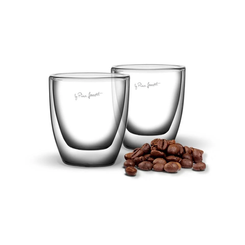LAMART LT9009 Vaso sklenice espresso 80 ml 2 ks