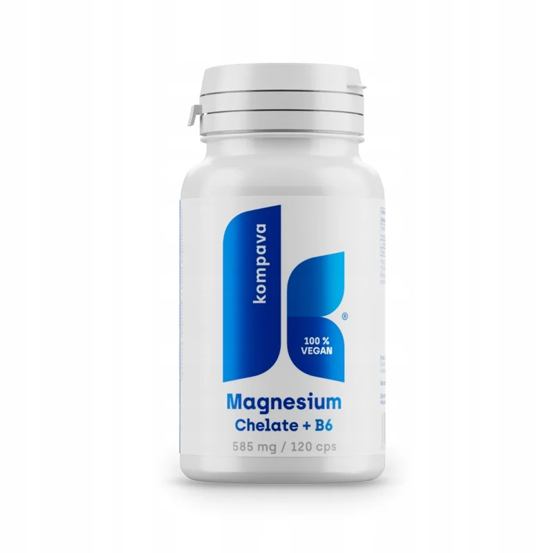KOMPAVA Chelát hořčíku 585 mg/120 kapslí