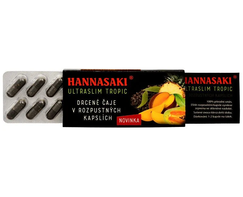 Hannasaki Ultraslim Tropic cestovní balení 10 kapslí