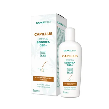 Cannaderm Capillus Šampon seborea CBD+ 150 ml