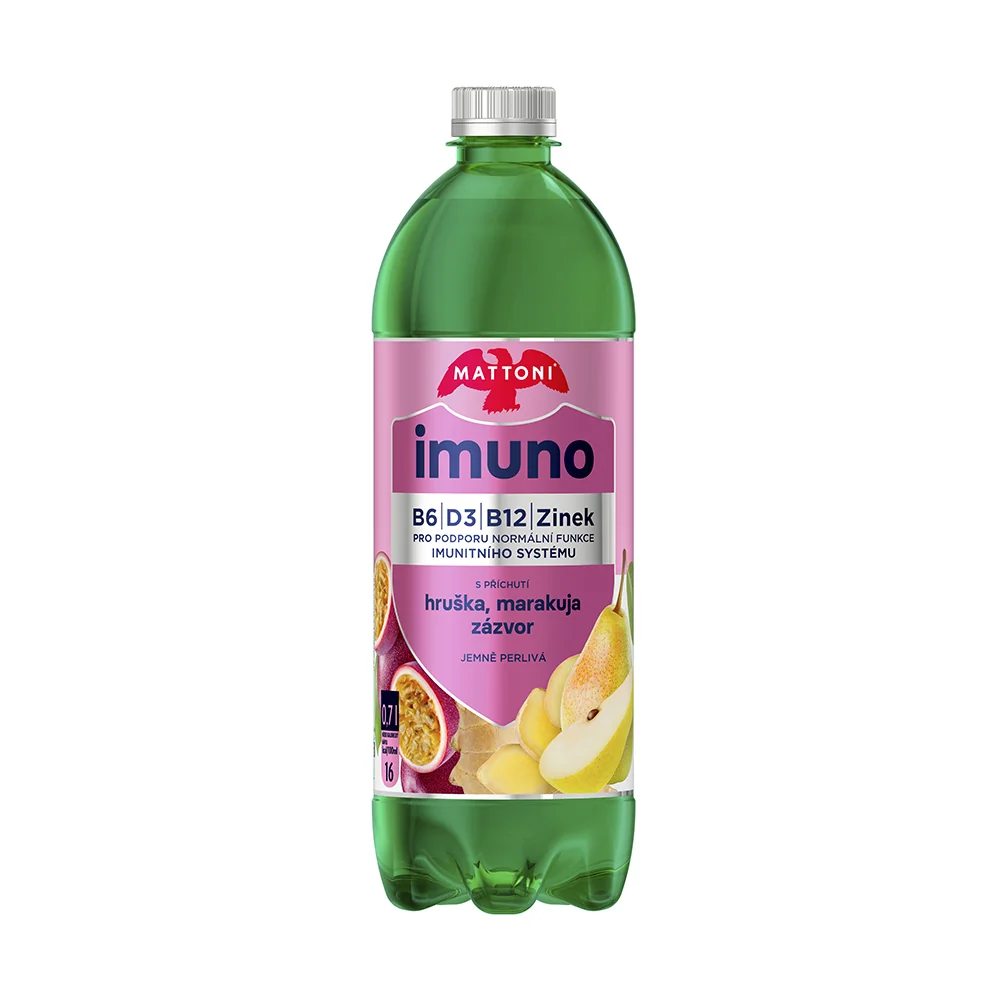 Mattoni Imuno hruška marakuja zázvor 0,7 l