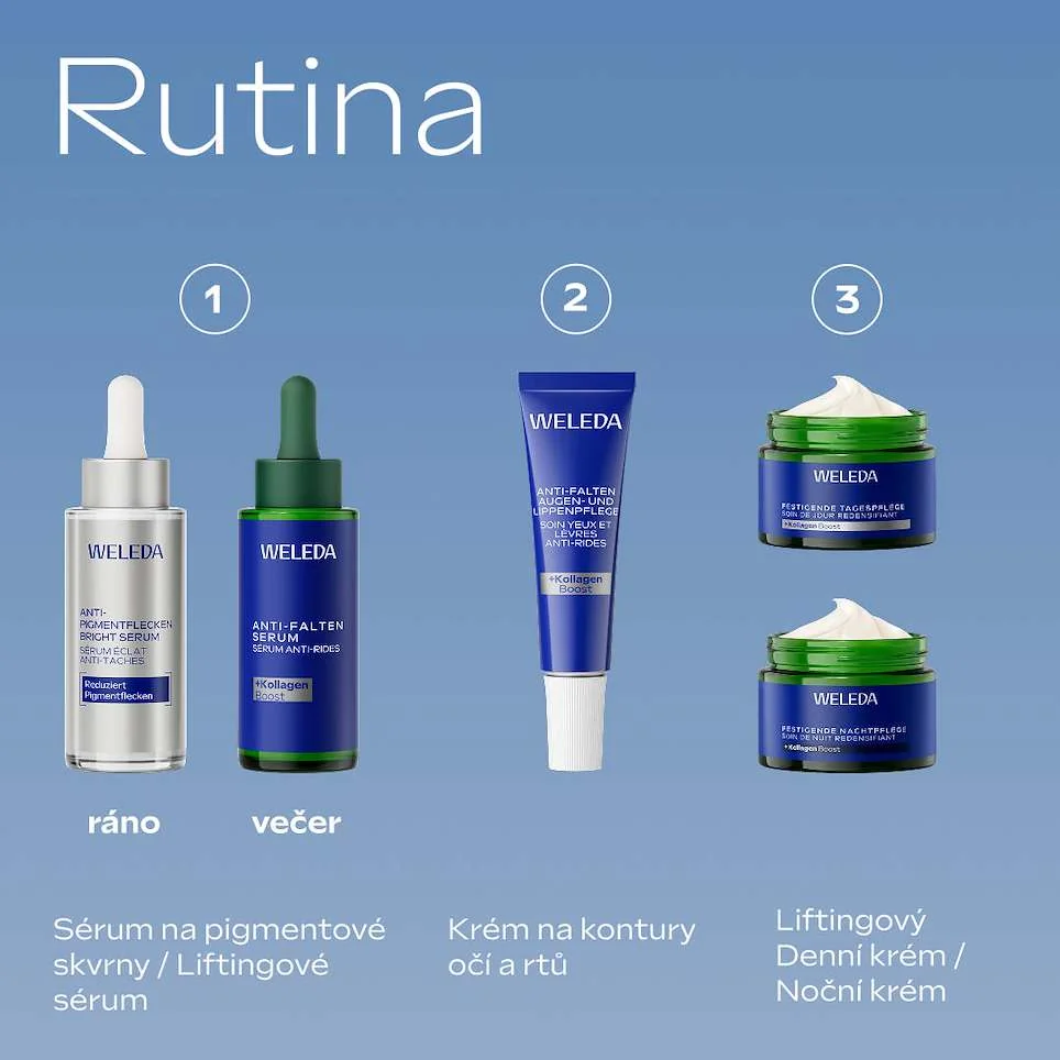 Weleda Liftingové sérum Modrý hořec a Protěž alpská BIO 30 ml