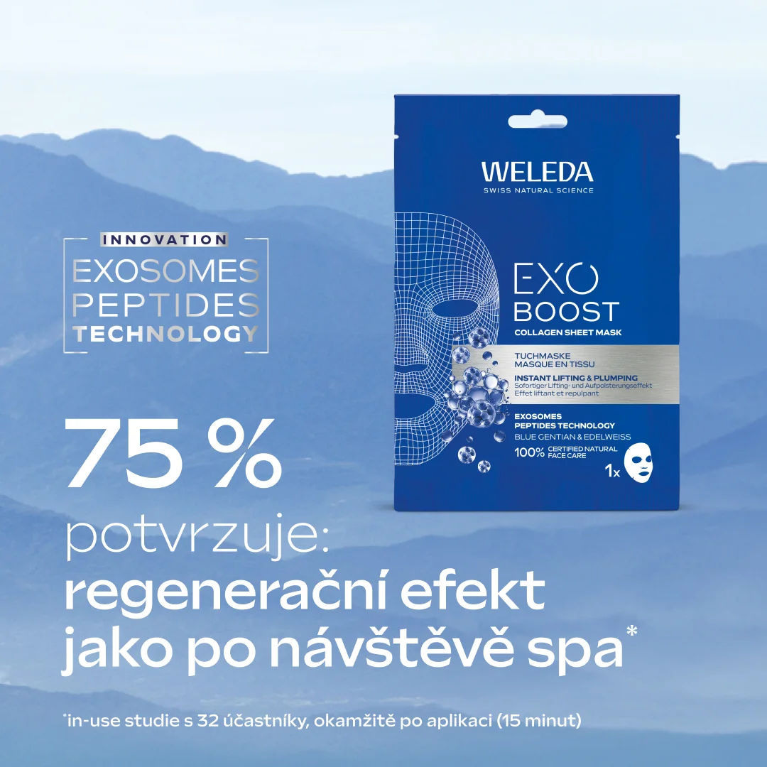 Weleda Blue Gentian Radiance Ritual dárkový set 3 ks