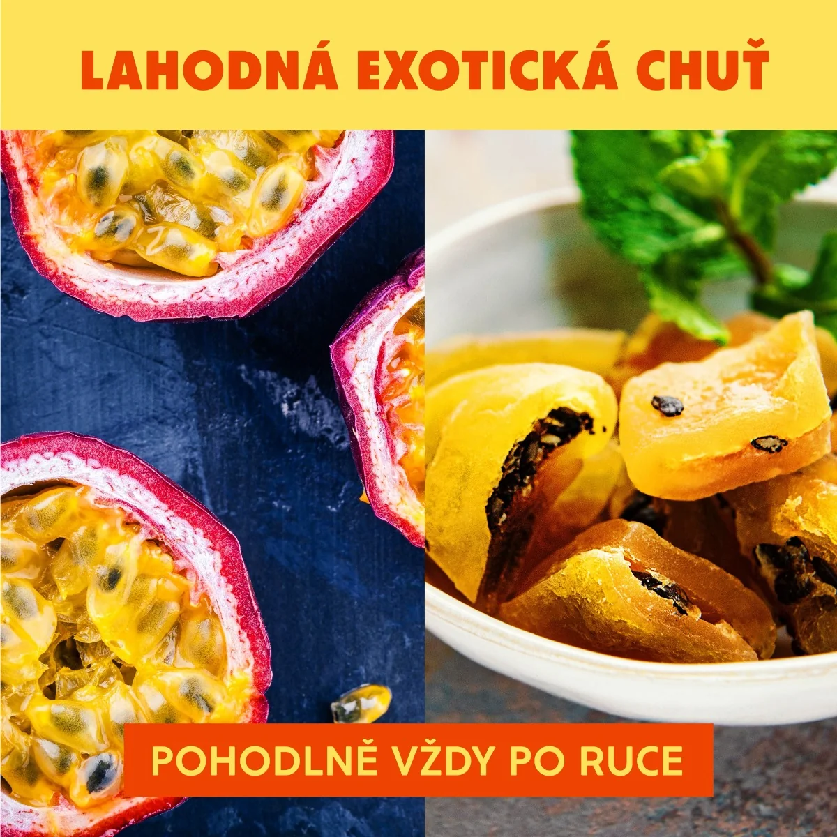 Organis Sušená maracuja plátky 250 g