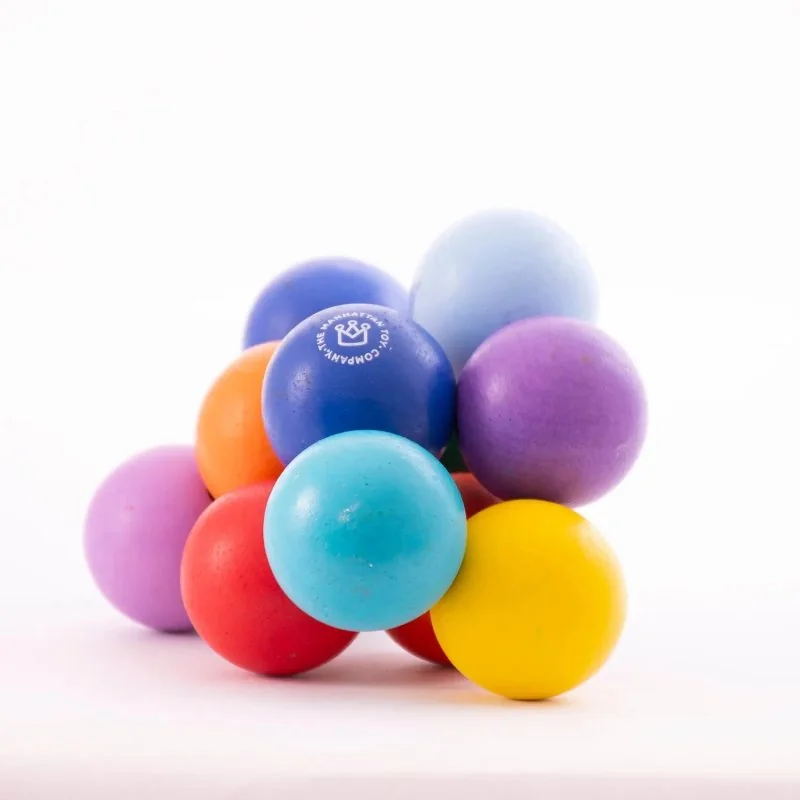 Manhattan Toy dřevěné korálky Classic Baby Beads