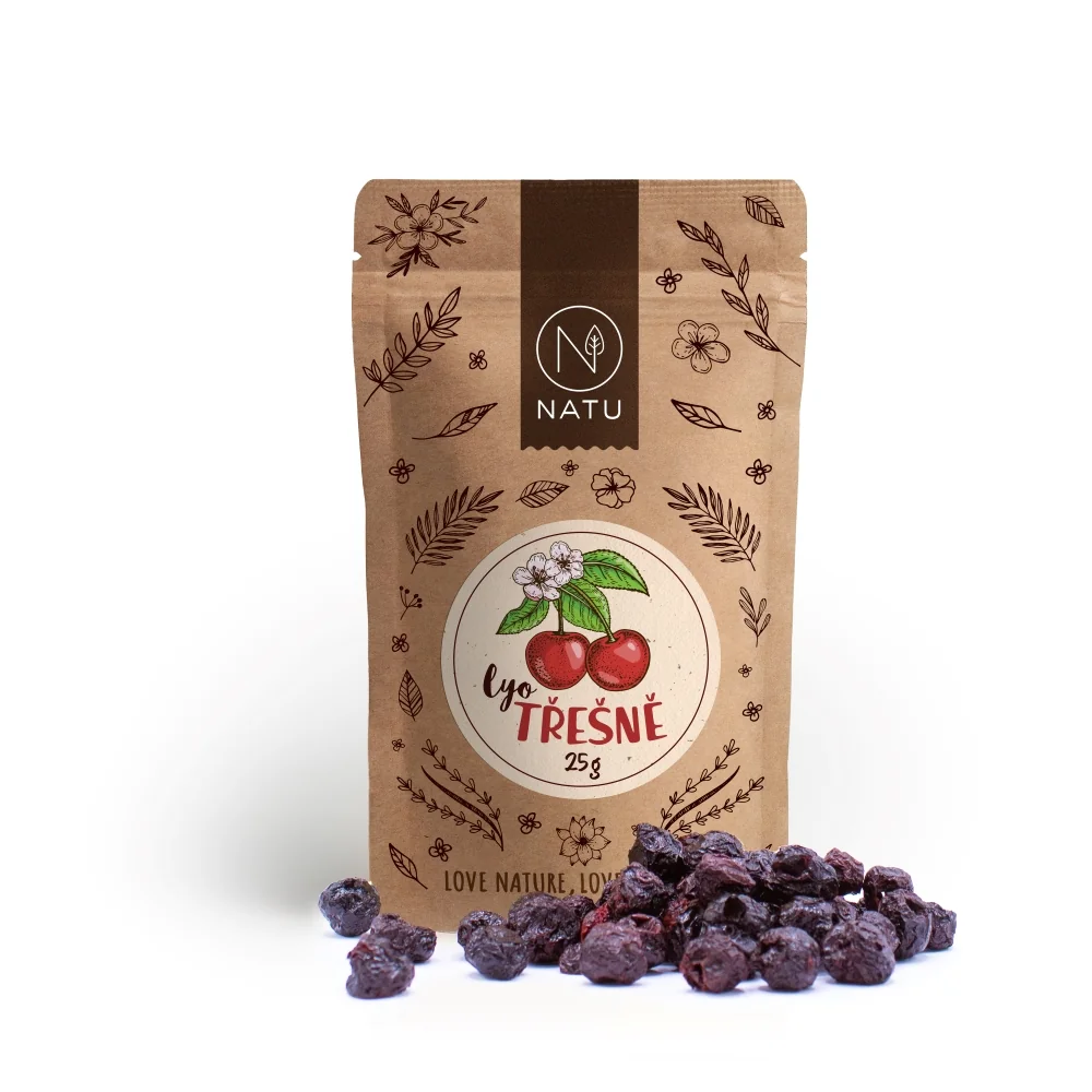 NATU Lyofilizované třešně 25 g