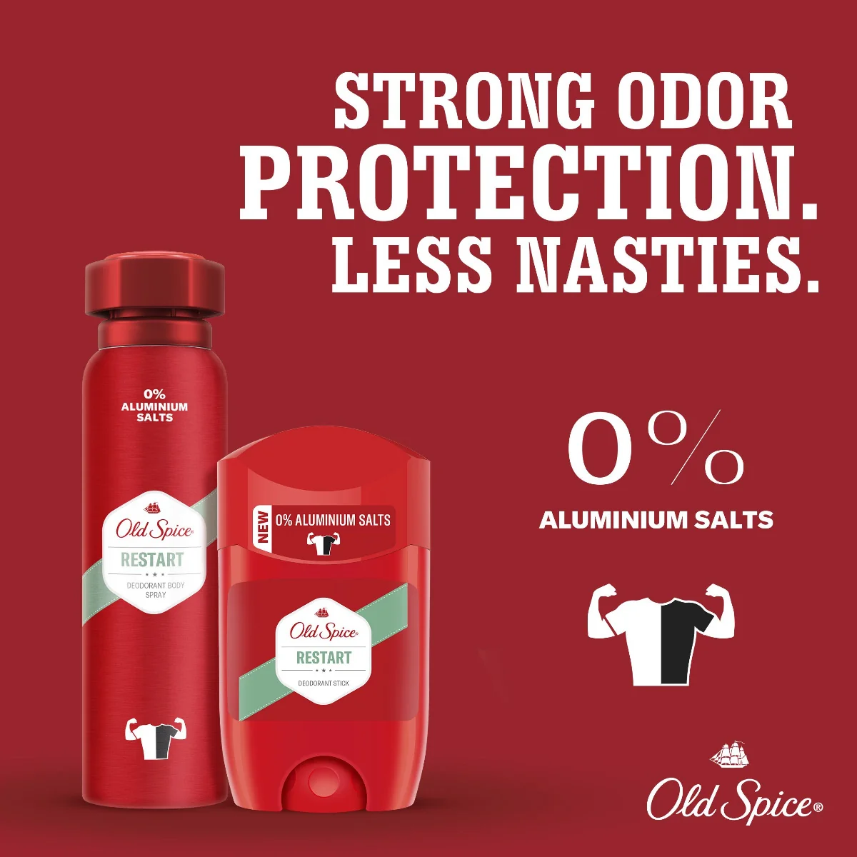 Old Spice Restart Pánský deodorant ve spreji 150 ml