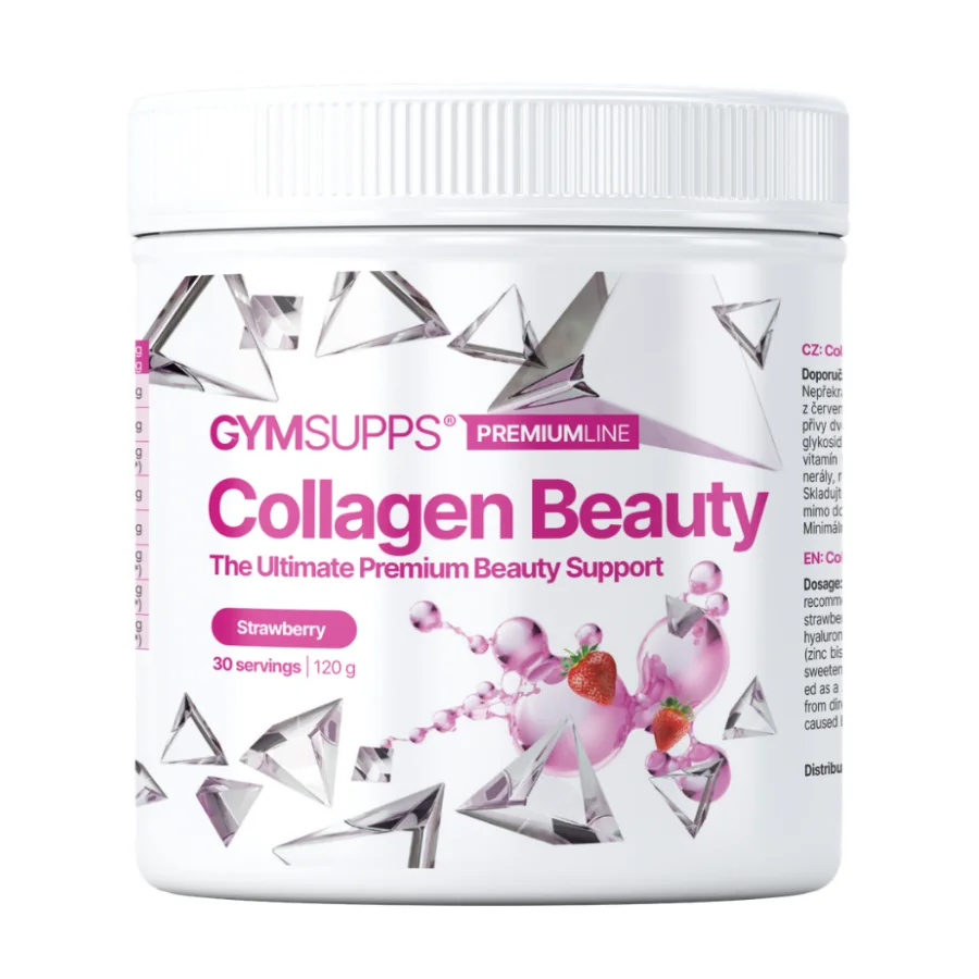 Gymsupps Collagen Beauty 120g - jahoda