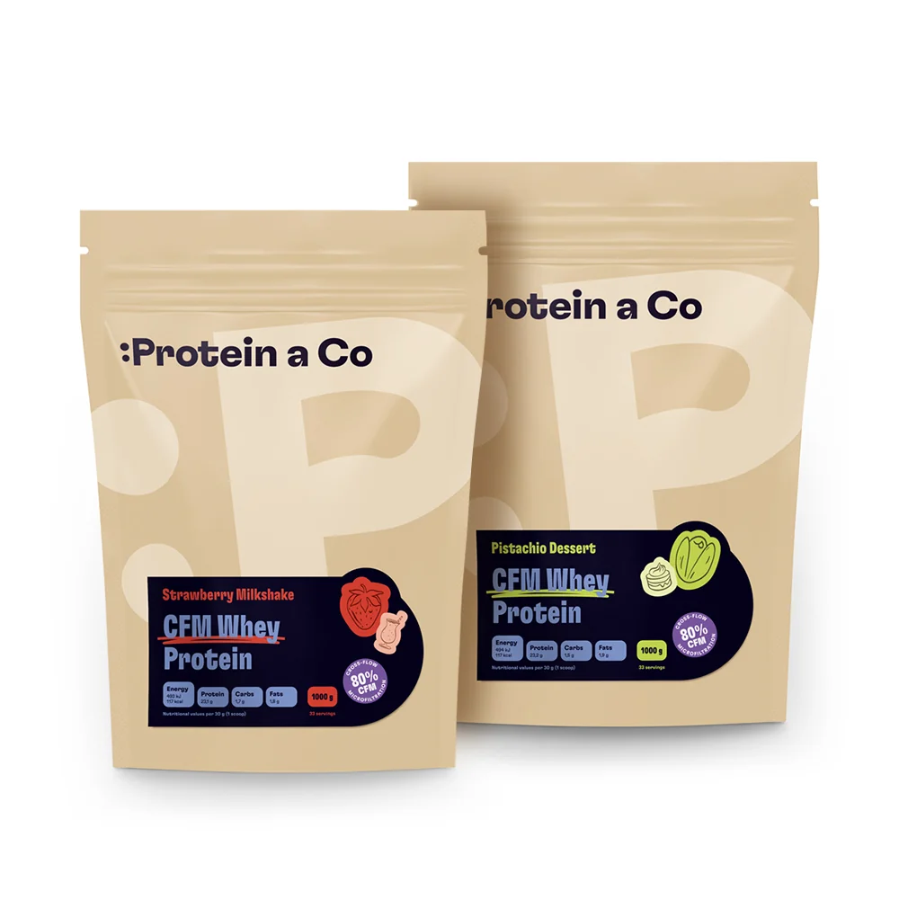Protein a Co CFM WHEY PROTEIN 80 2 kg - pistácie