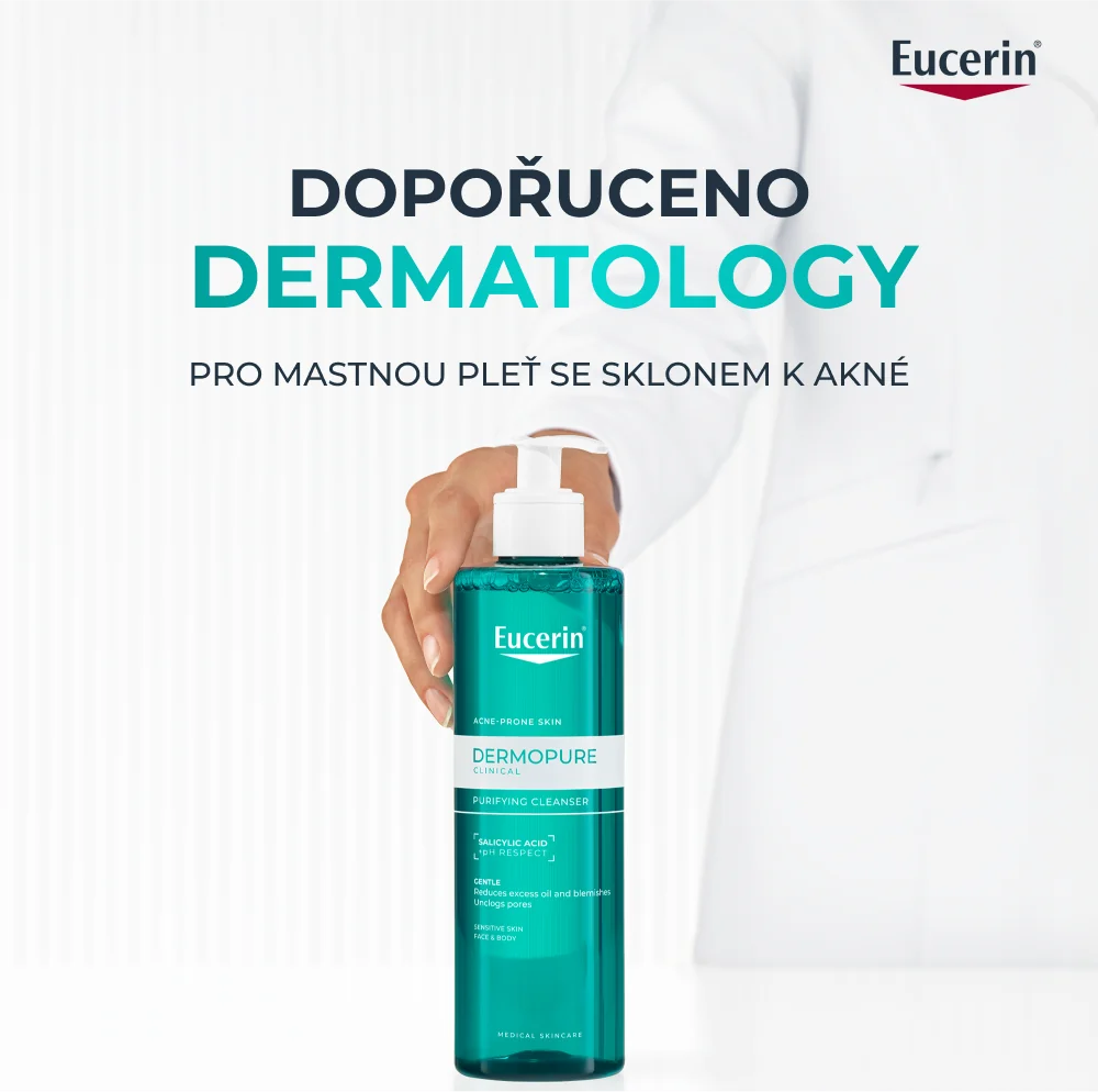 Eucerin DermoPure Clinical Hloubkově čisticí gel 400 ml