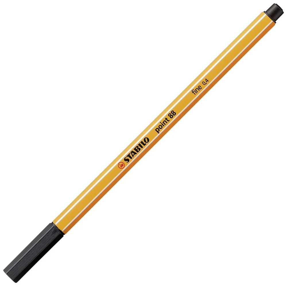 STABILO Jemný liner - point 88 - 8810 - 10 ks sada - 10 různých barev
