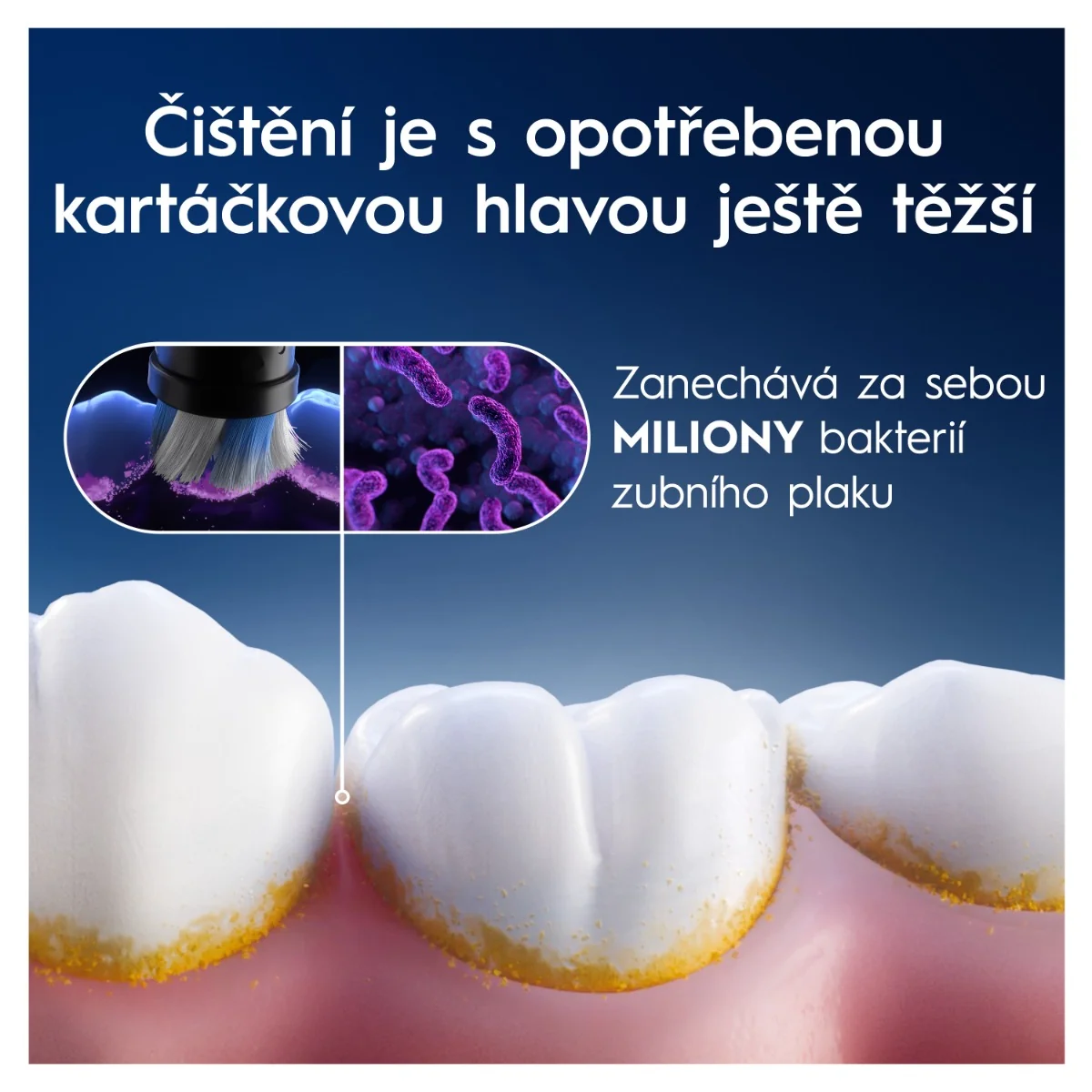 Oral-B iO Series Radiant White kartáčkové hlavy 4 ks černé