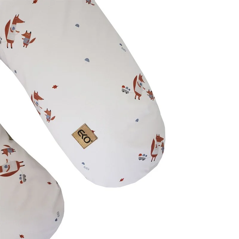 Eko Kojící polštář velvet Fox 180cm