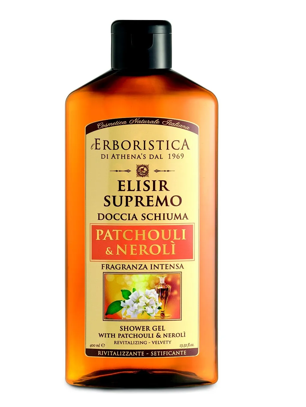 Erboristica Sprchový gel s vůní pačule a neroli 400 ml