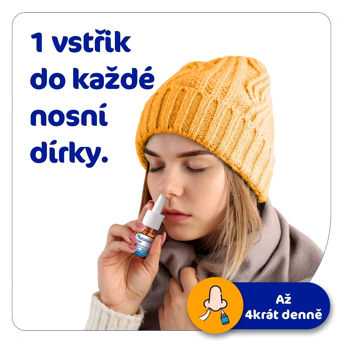 Muconasal Plus nosní sprej 10 ml