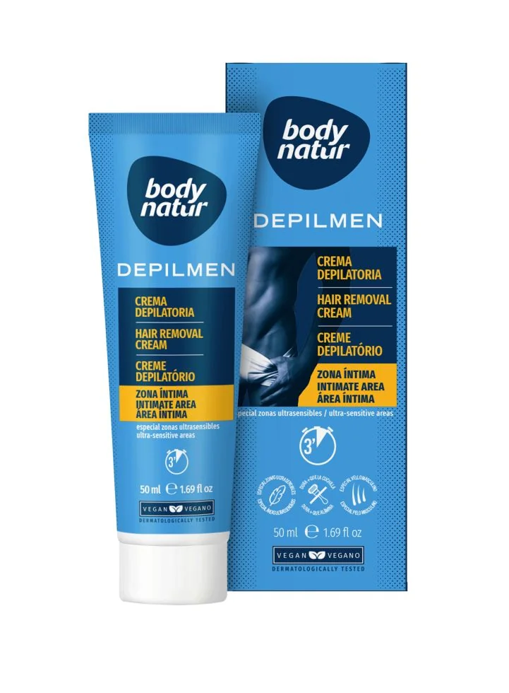 Body Natur Depilmen depilační krém na intimní partie pro muže 50 ml